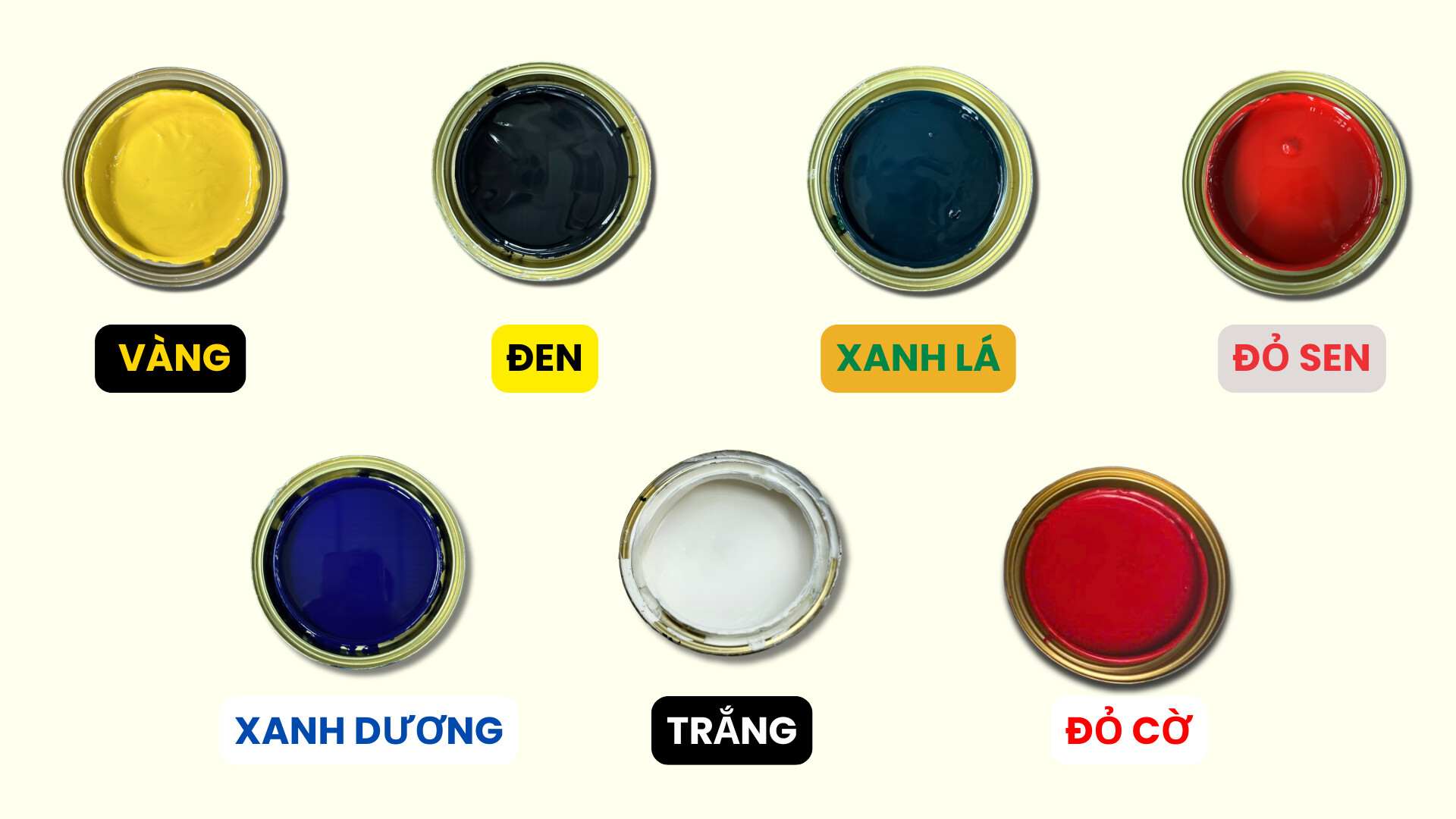 Một số loại mực in tr&ecirc;n bao b&igrave; của Kingda