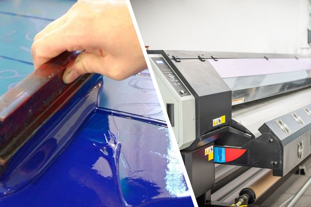 So s&aacute;nh c&ocirc;ng nghệ in lụa truyền thống Silk Screen v&agrave; c&ocirc;ng nghệ in sấy UV c&ocirc;ng nghiệp